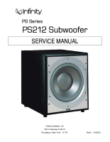 Infinity PS-212 - Service Manual 